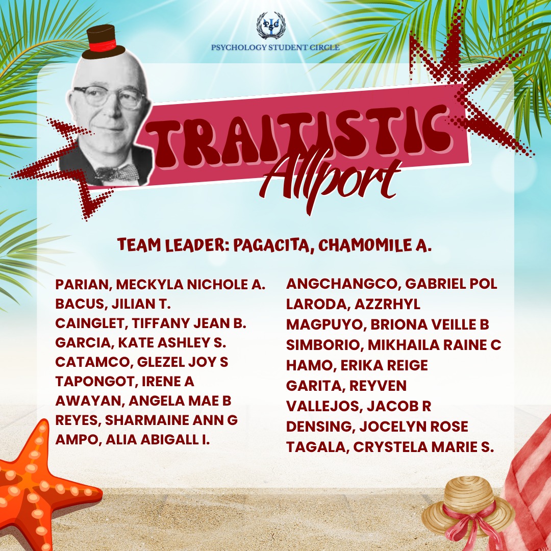 CMU - TRAITISTIC ALLPORT - https://m.me/j/Aba6LcoDrcaHNlSW/ | Facebook
