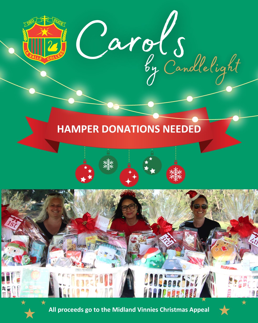 La - Christmas Hamper Raffles | 🎄SEEKING DONATIONS🎄 La Salle College’s ...