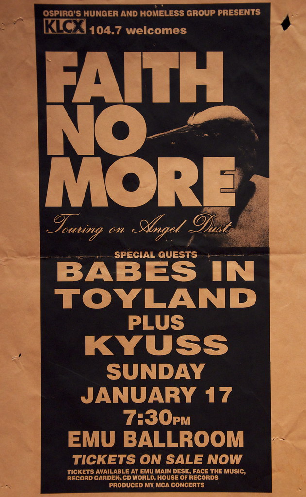 On this date in 1993: The 'Angel Dust' tour brought Faith No More