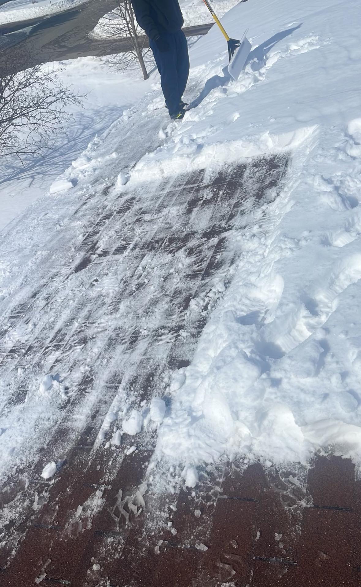DSG - ️ Snow On Your Roof Can Cause BIG Problems. Heavy snow buildup ...