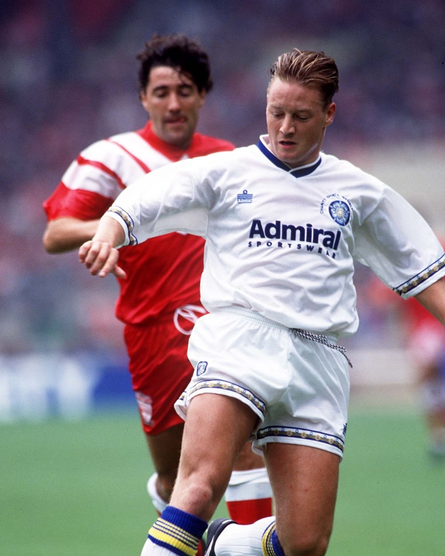 Leeds United retro jersey