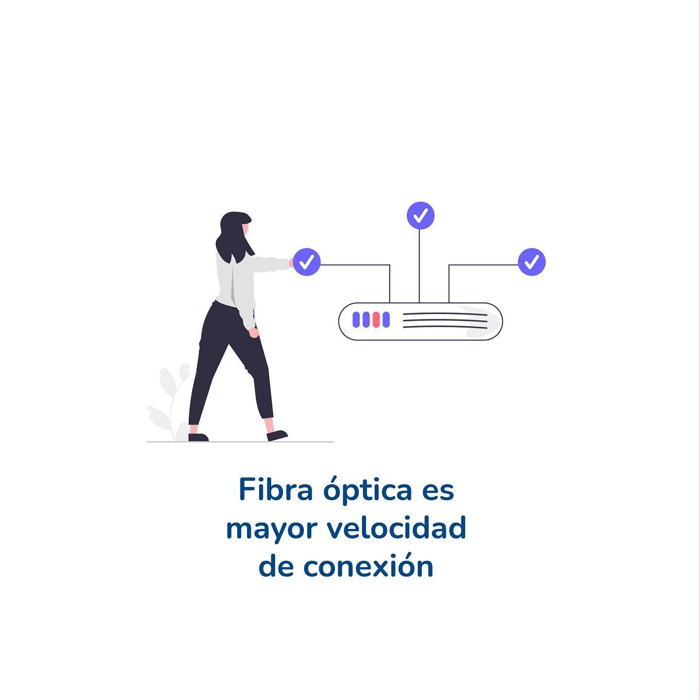 Connectto - #FibraÓptica Por qué elegirla? 🤔 . Nuestra...