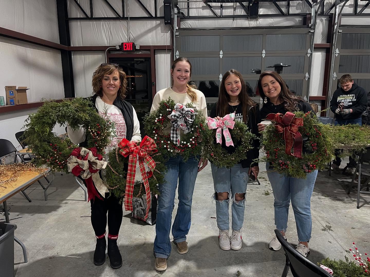 2nd Annual Lebanon FFA Wreath Making Night!