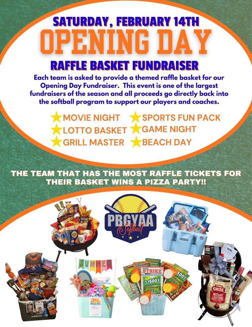 🍕🏆 Raffle tickets = pizza... - Palm Beach Gardens Softball | Facebook