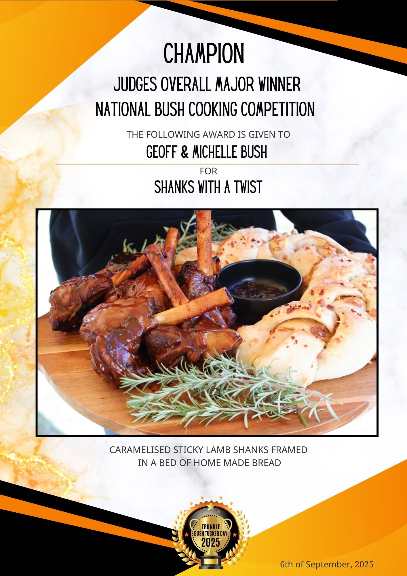 The Condobolin - Another Successful National Bush Cooking Competition ...