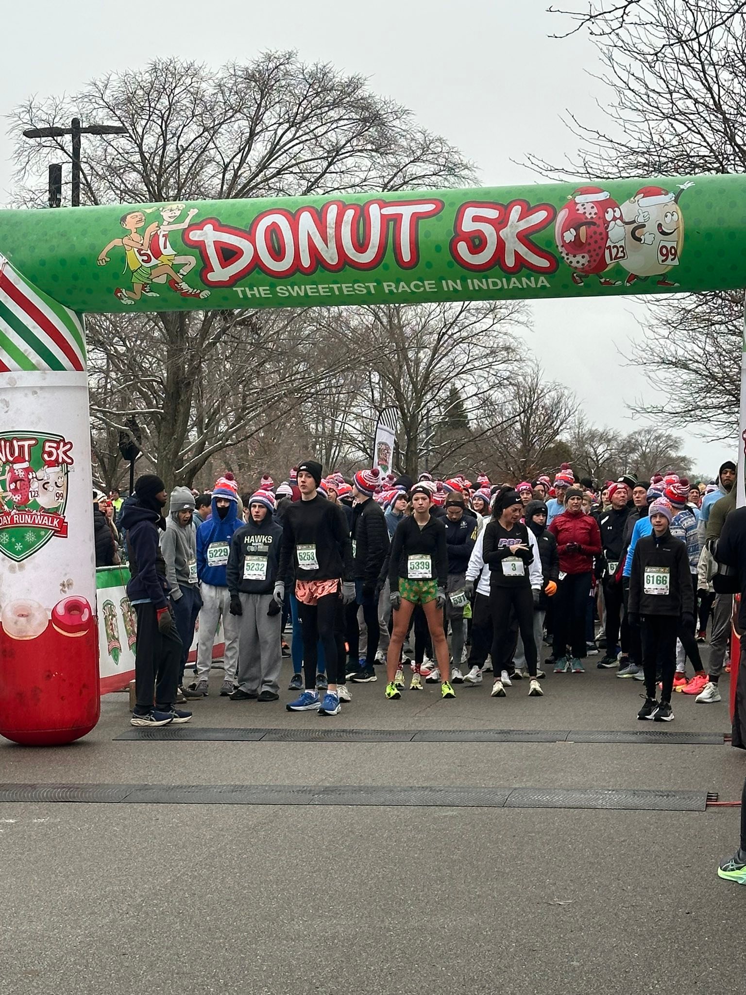 Donut 5K Holiday Run & Walk | Carmel IN