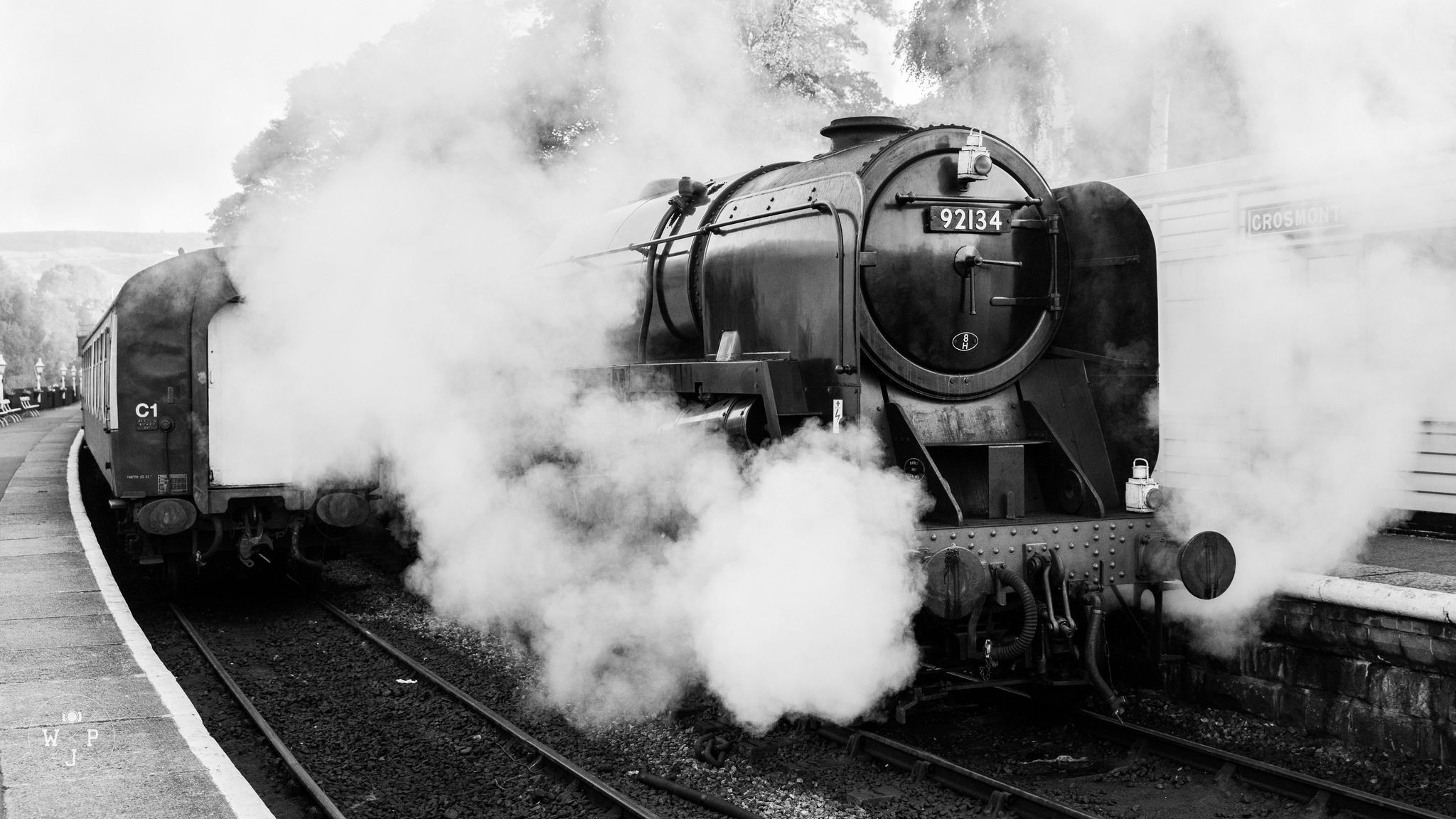 Will - BR Standard Class 9F No. 92134 at Grosmont, North Yorkshire ...