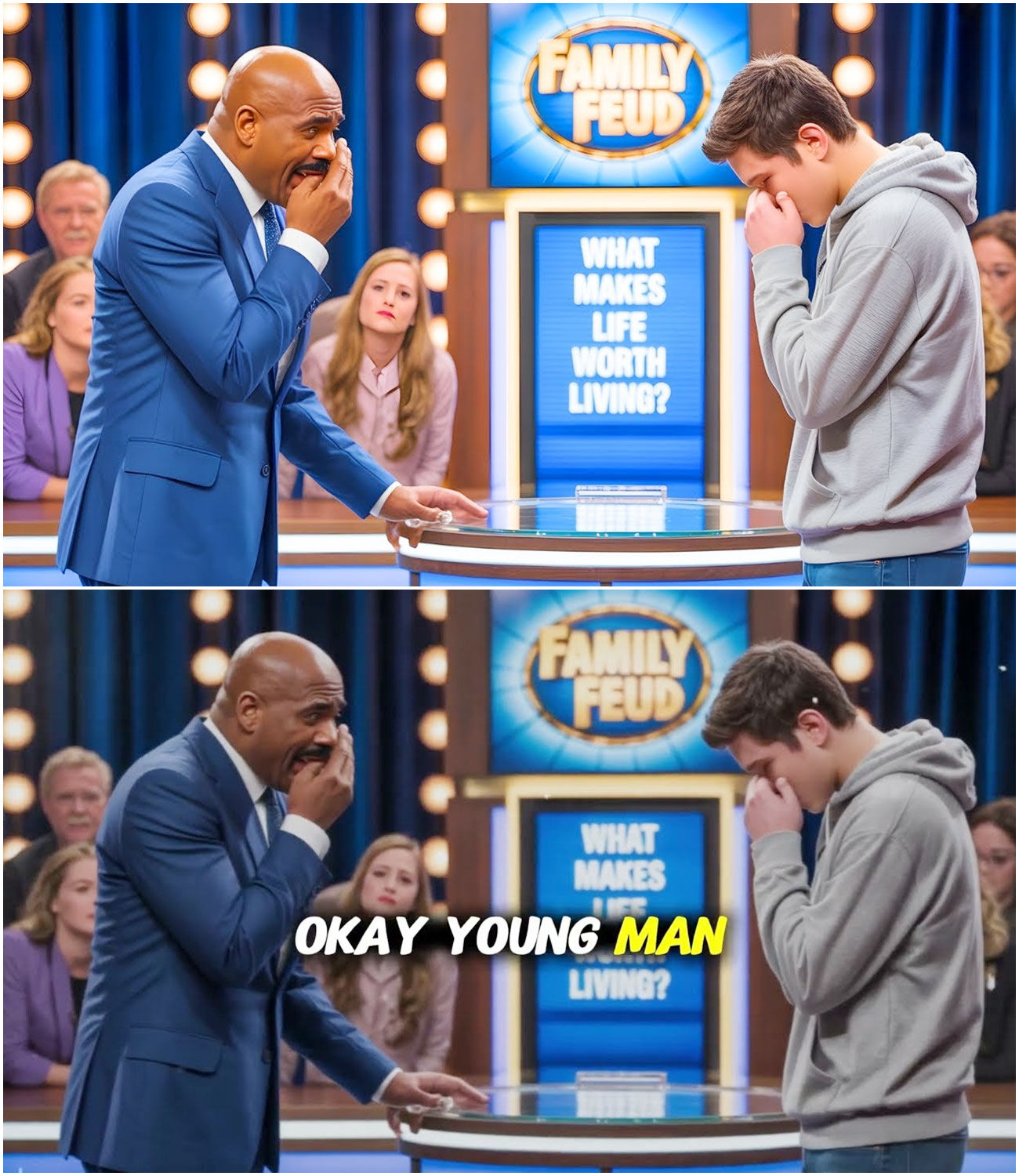 Camille - Steve Harvey STOPS Family Feud When Teenager's Answer Made ...