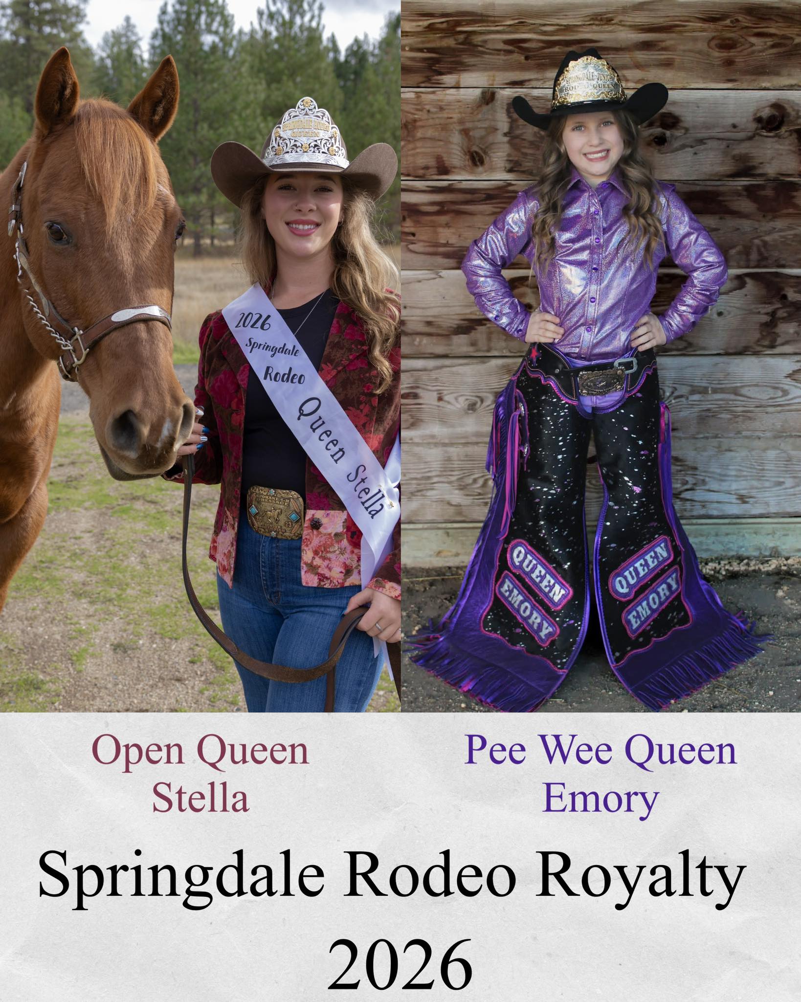 Springdale Frontier Days Royalty