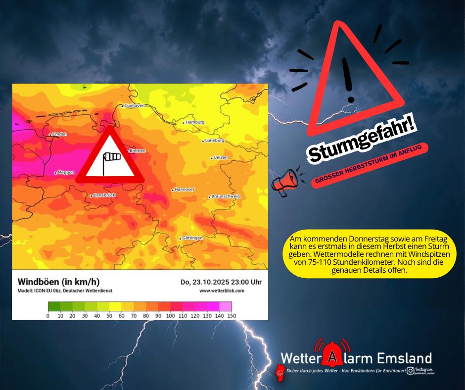 LIVE dabei TV Reporter | 🌩️ Wetter Alarm Emsland – die Gruppe mit ...