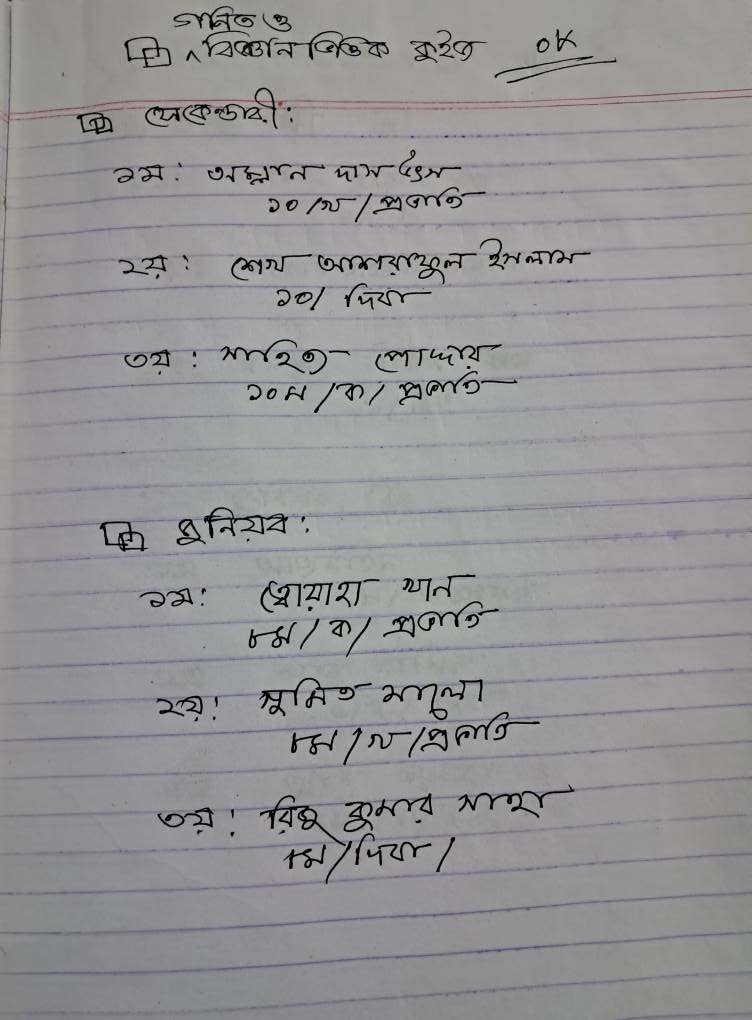 Rajbari Govt. High School Math and Science Club