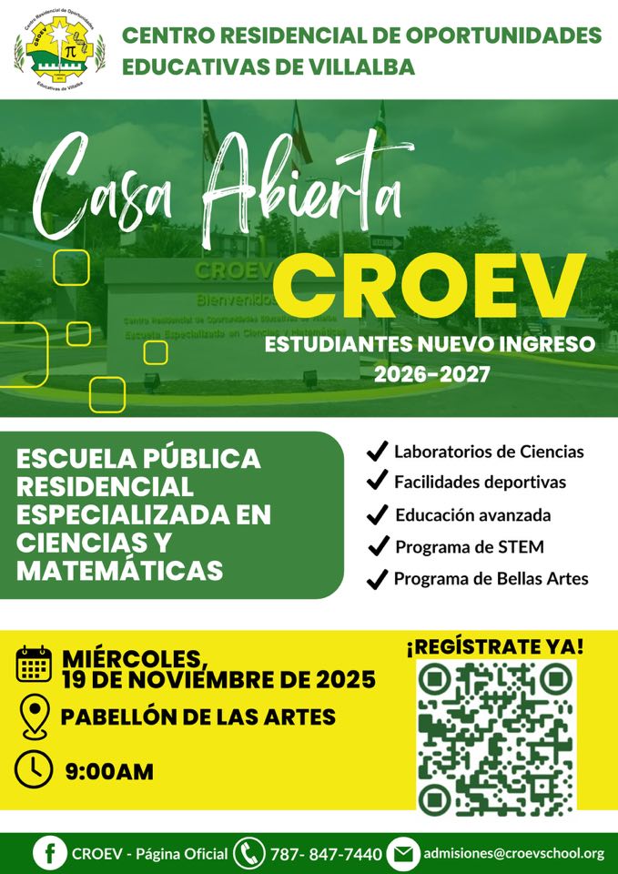 CROEV - ¿Quieres que tu hijo/hija pertenezca a la escuela #1 de Puerto ...
