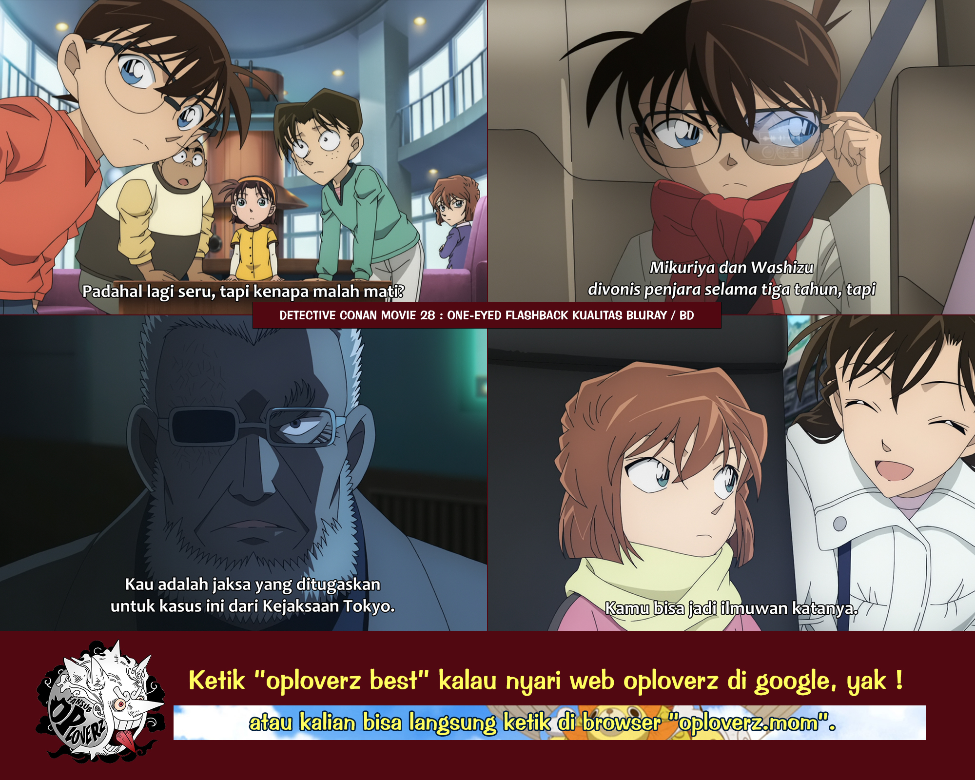 Oploverz - Update movie conan yang rilis tahun ini. Ini sudah bluray ...