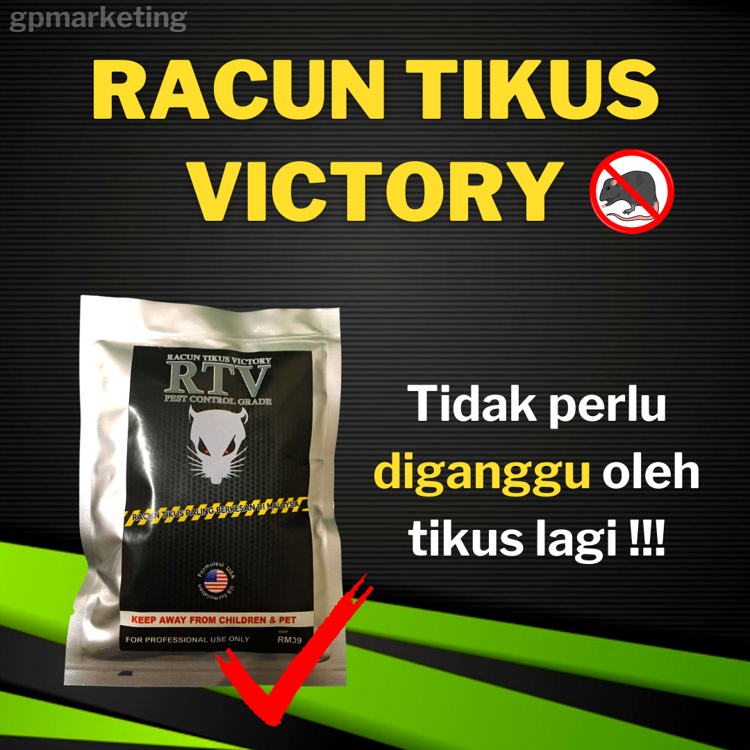 Racun Tikus Victory | Kuala Lumpur