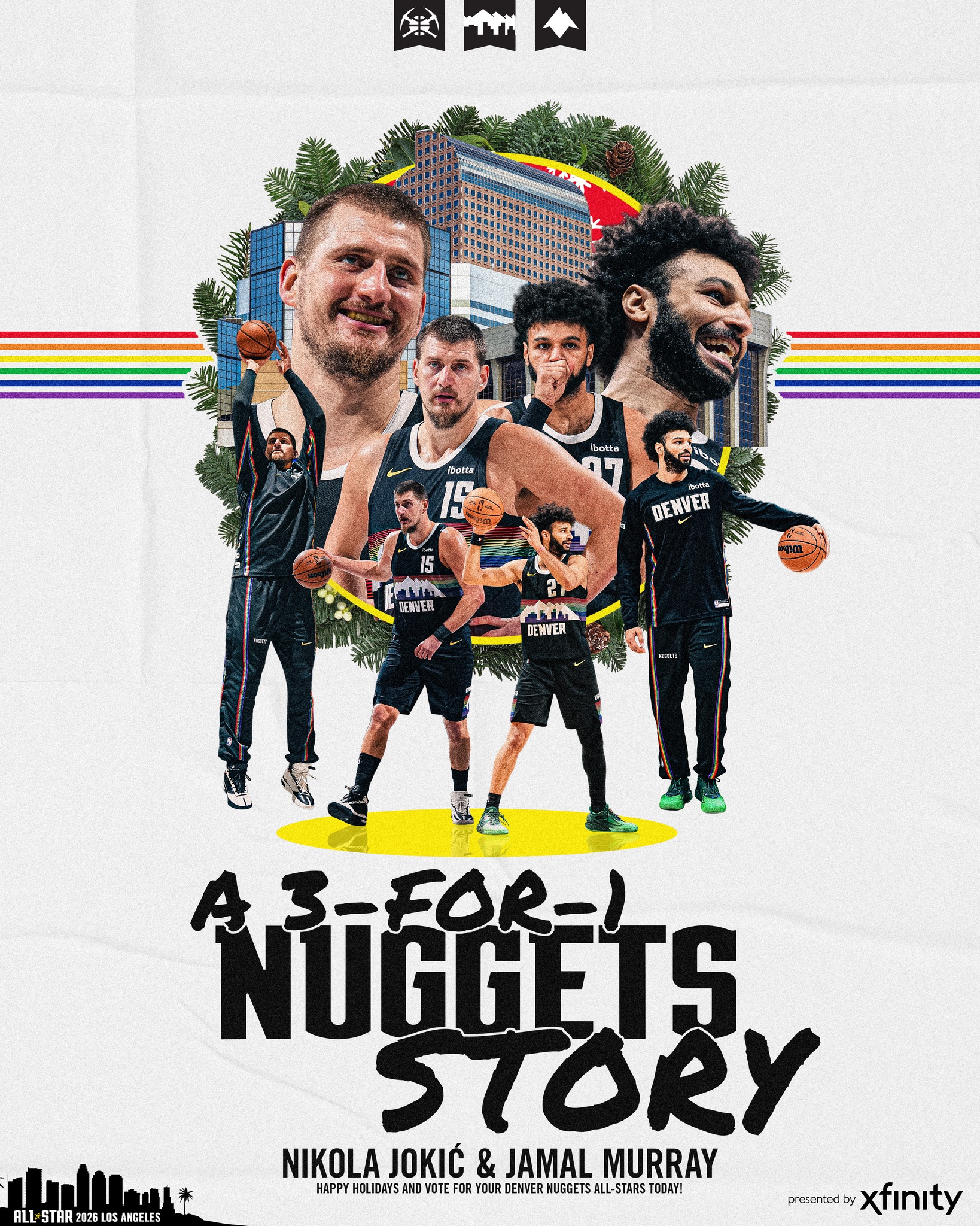 Denver Nuggets - Our Christmas wish: All-Star Jok & Mal 💫... | Facebook