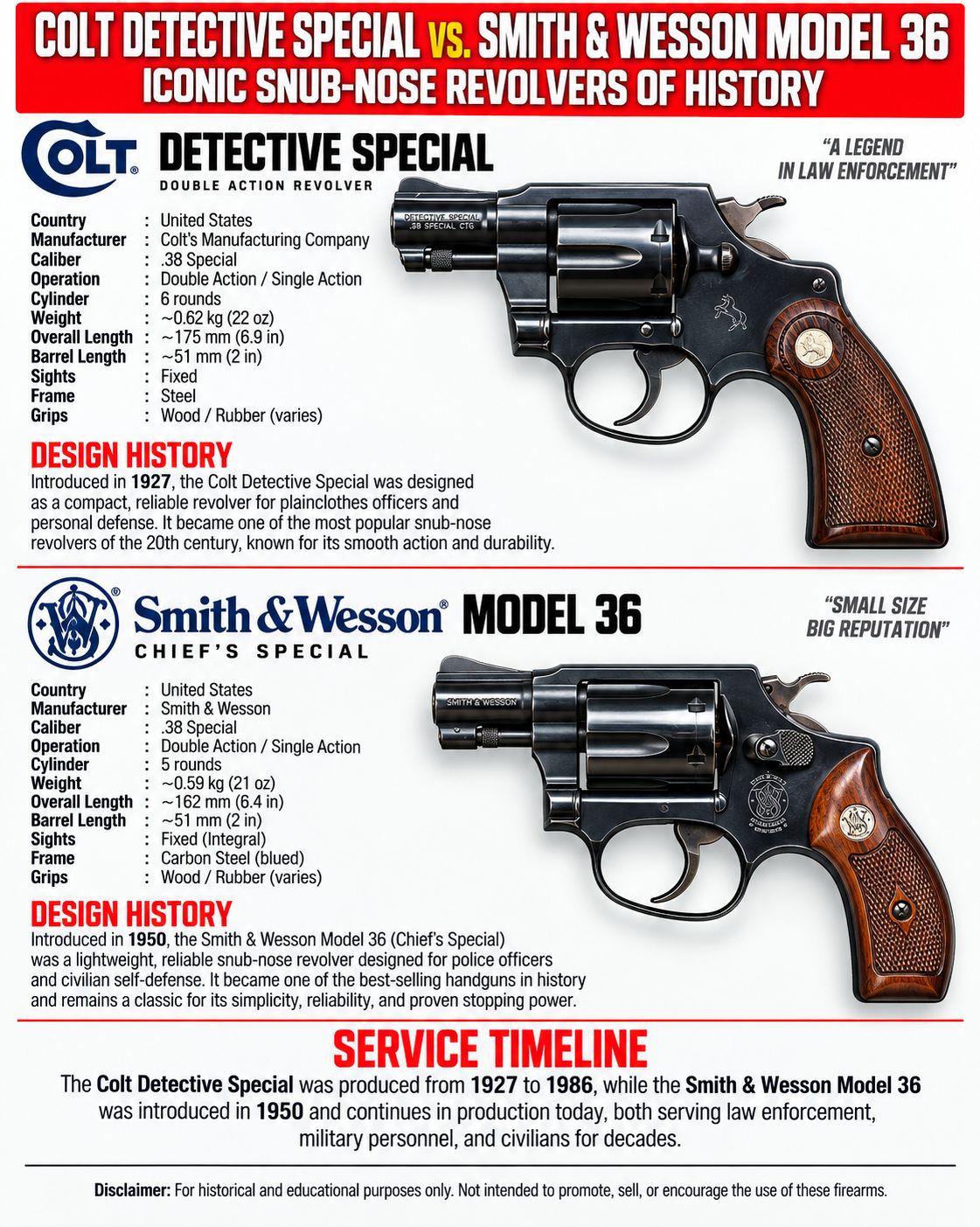 Upgrading to a 21st century revolver with a new S&W Model 36