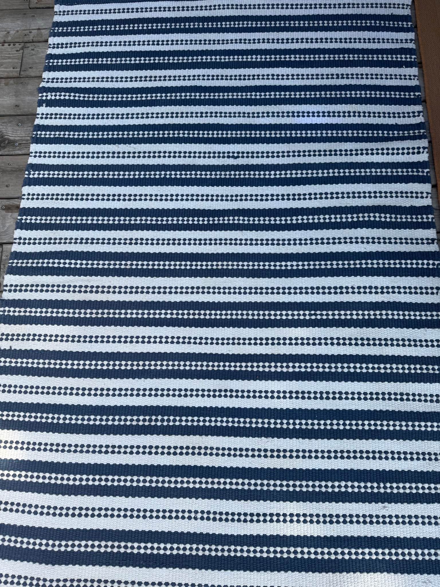 Nautica Blue and White Rug 4x6 - Area Rugs - Mattawan, Michigan ...