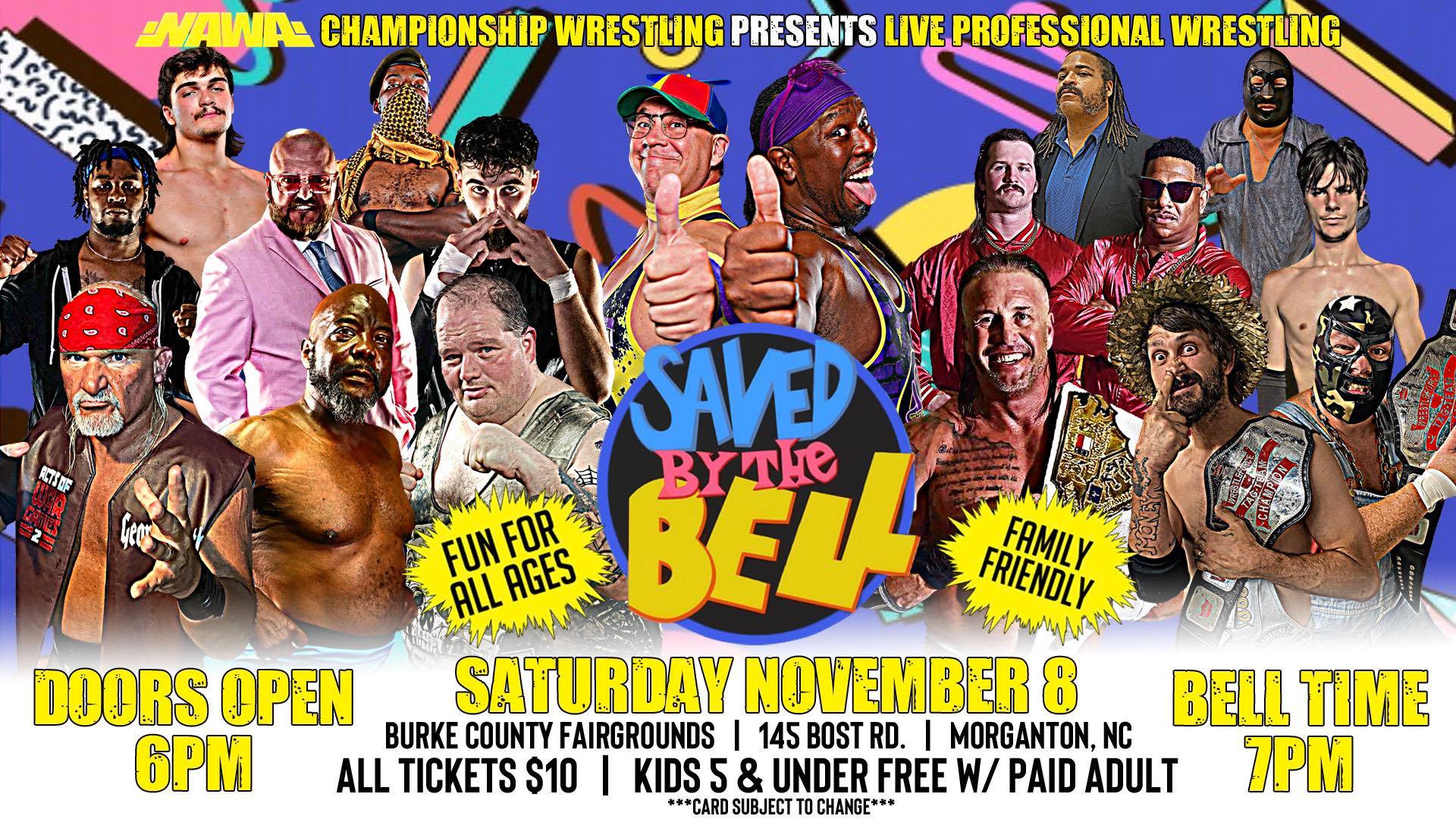 Southern Fried Championship Wrestling - © SFCW 2015 with photo credit ...