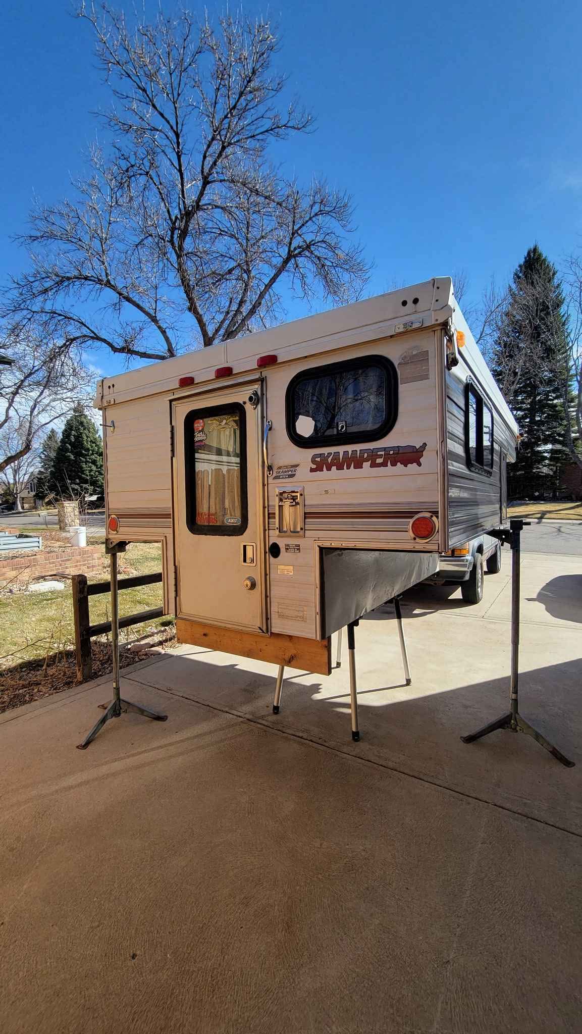 1994 skamper truck bed camper - RVs & Campers - Denver, Colorado ...