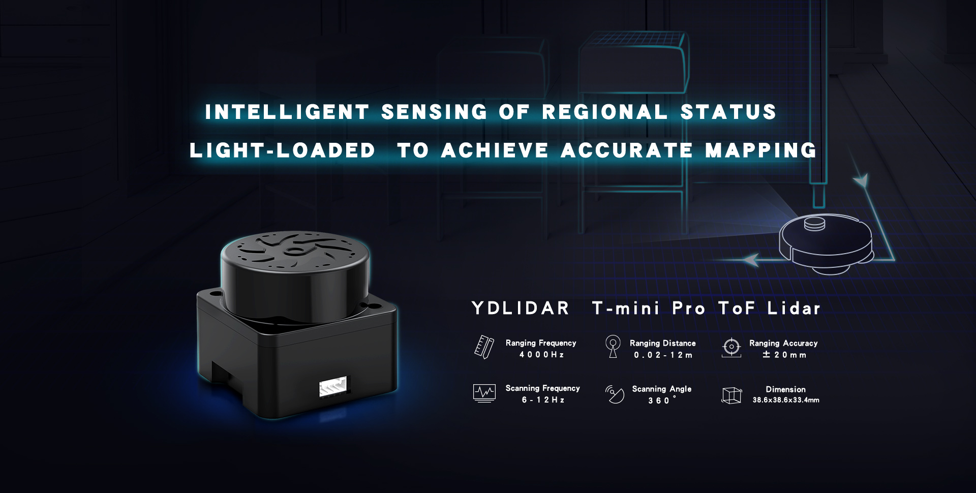 YDLIDAR - New products are available-YDLIDAR Tmini Pro...