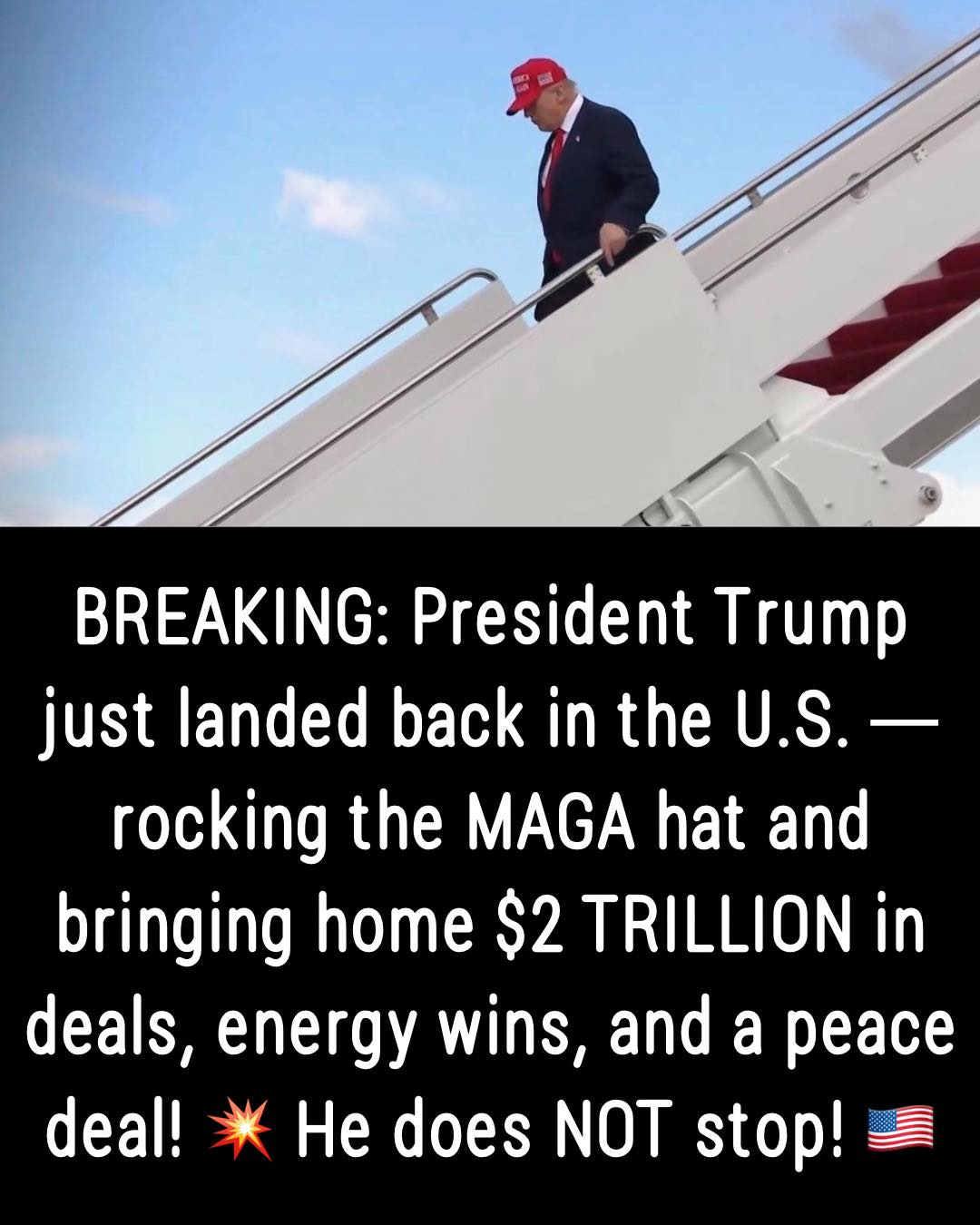 🚨 BREAKING: President Trump is BACK... - Conservative Twins | Facebook