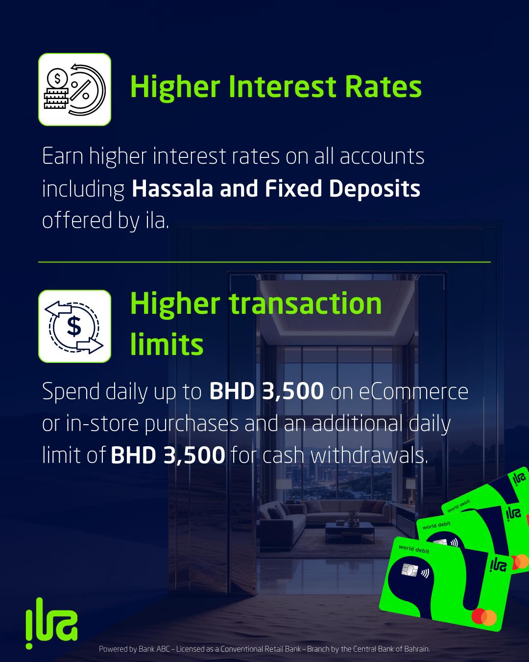 ila Bank Bahrain added a new photo. - ila Bank Bahrain