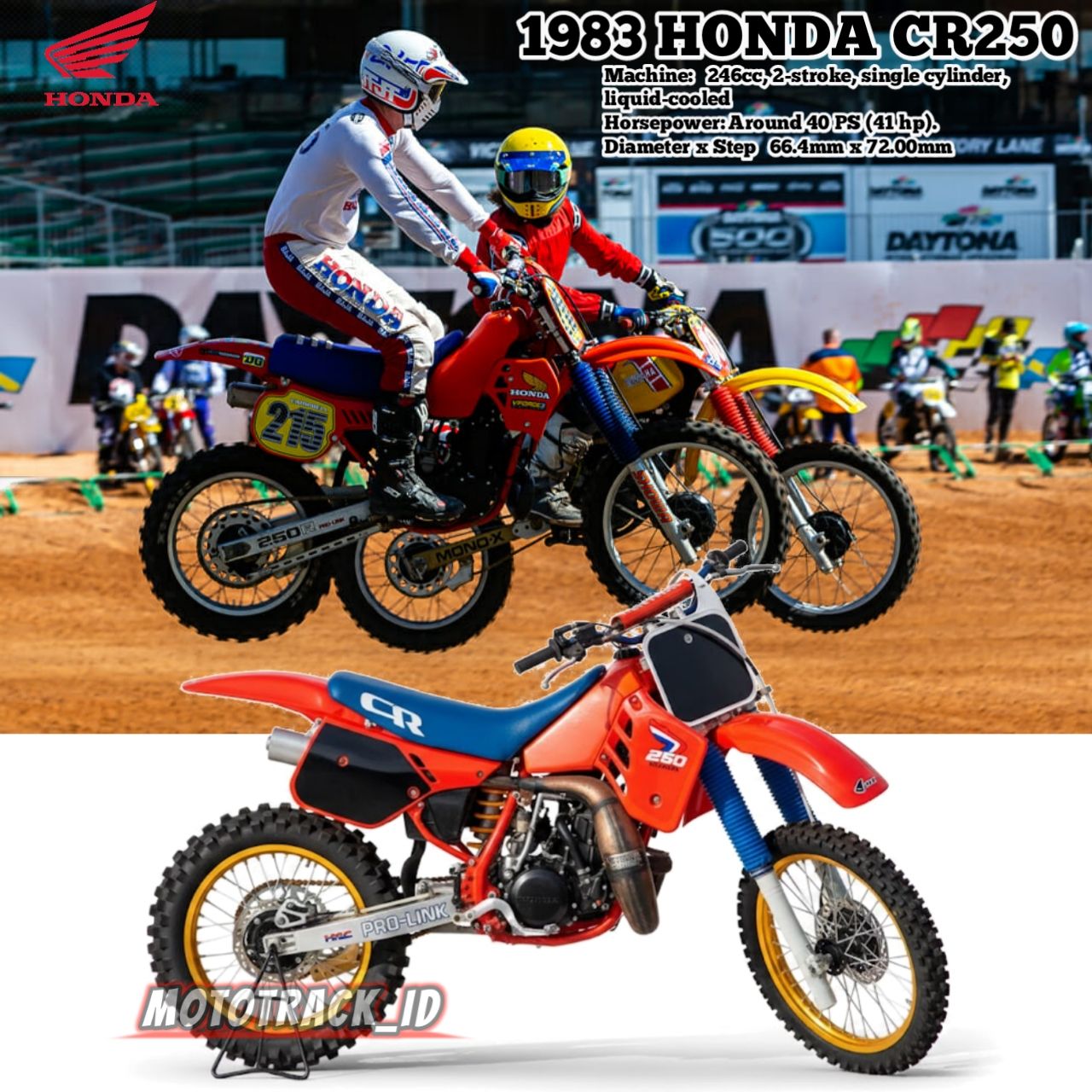 Honda 250 RCM 1984 Team Honda HRC Championnat japonais
