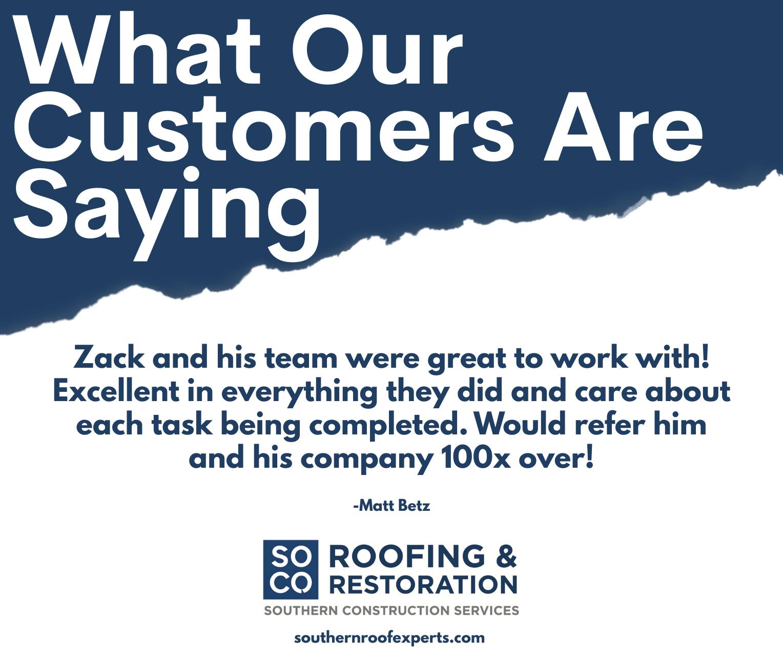 SoCo - Thank you, Matt, for your fantastic review and for choosing SoCo ...