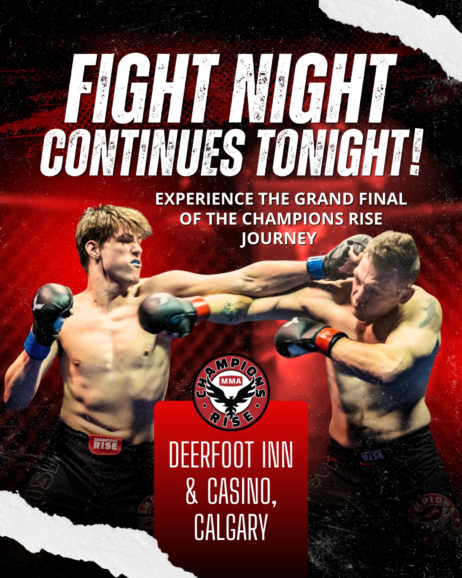 Champion's - 💥Rise Fight Night | Tickets on Sale Now 🎟️ After 21 weeks ...