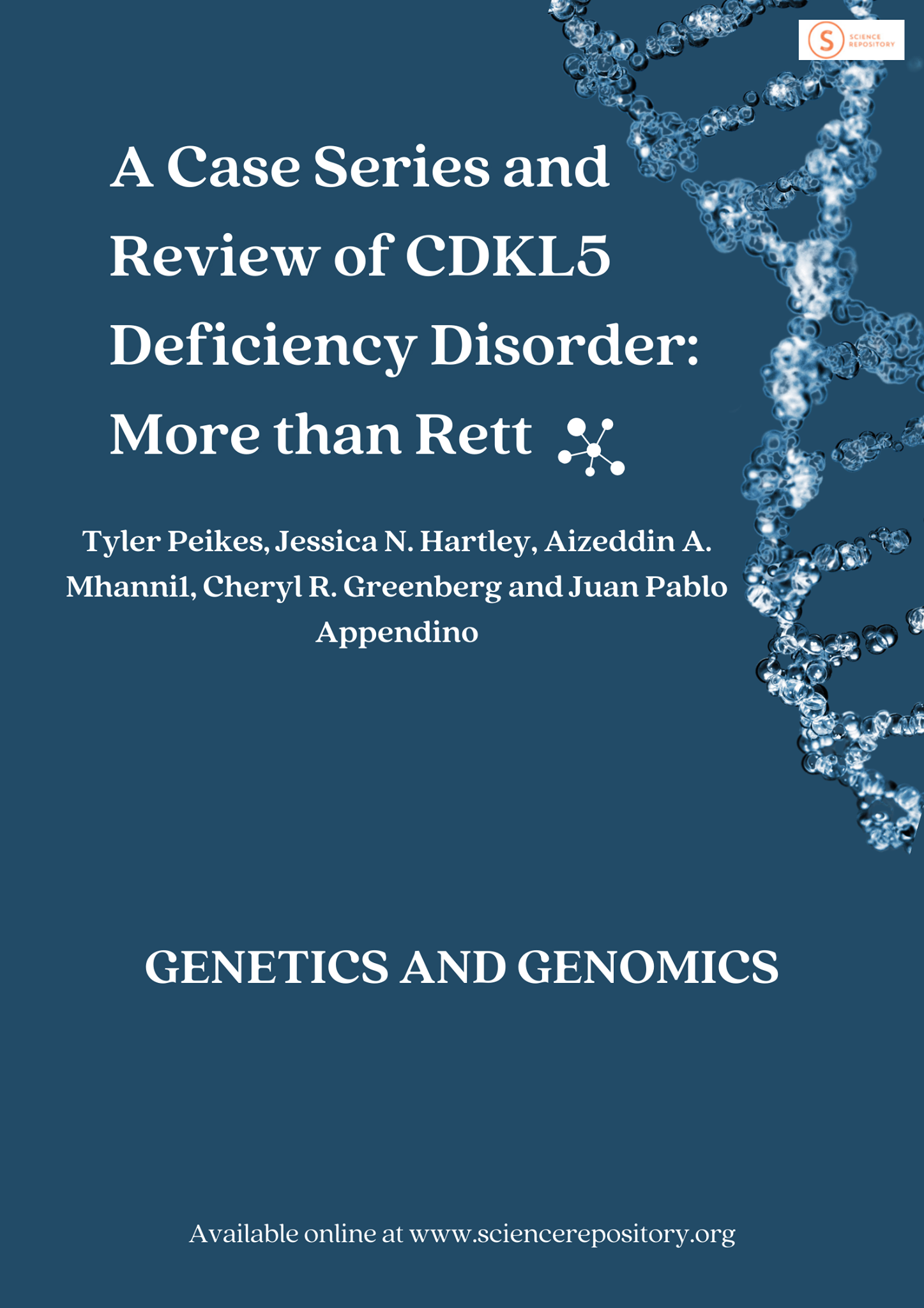 A Case Series and Review of CDKL5... - Science Repository