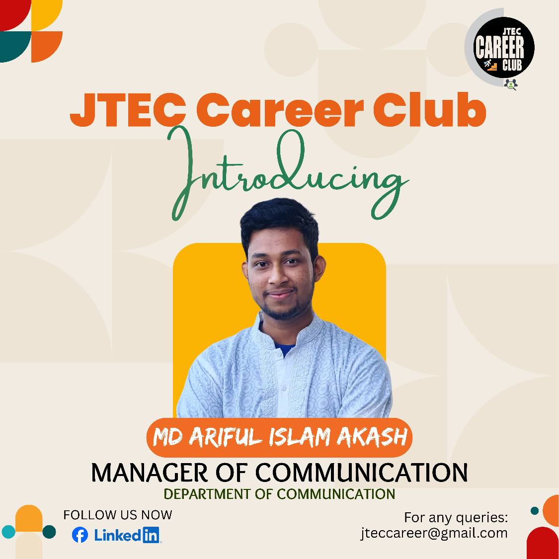 JTEC Career Club added a new photo. - JTEC Career Club
