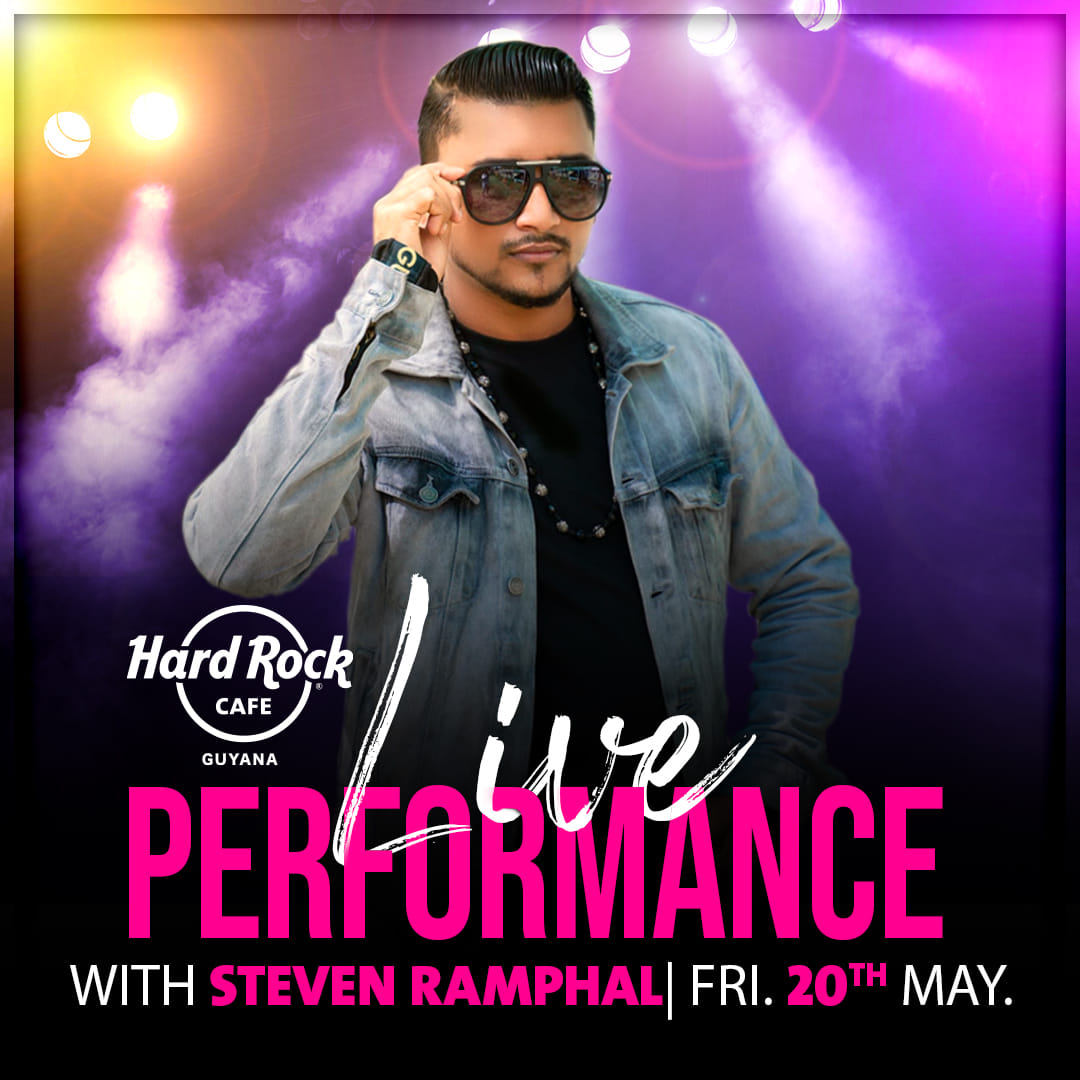 🎙Steven Ramphal🎙is live on the... - Hard Rock Cafe Guyana | Facebook