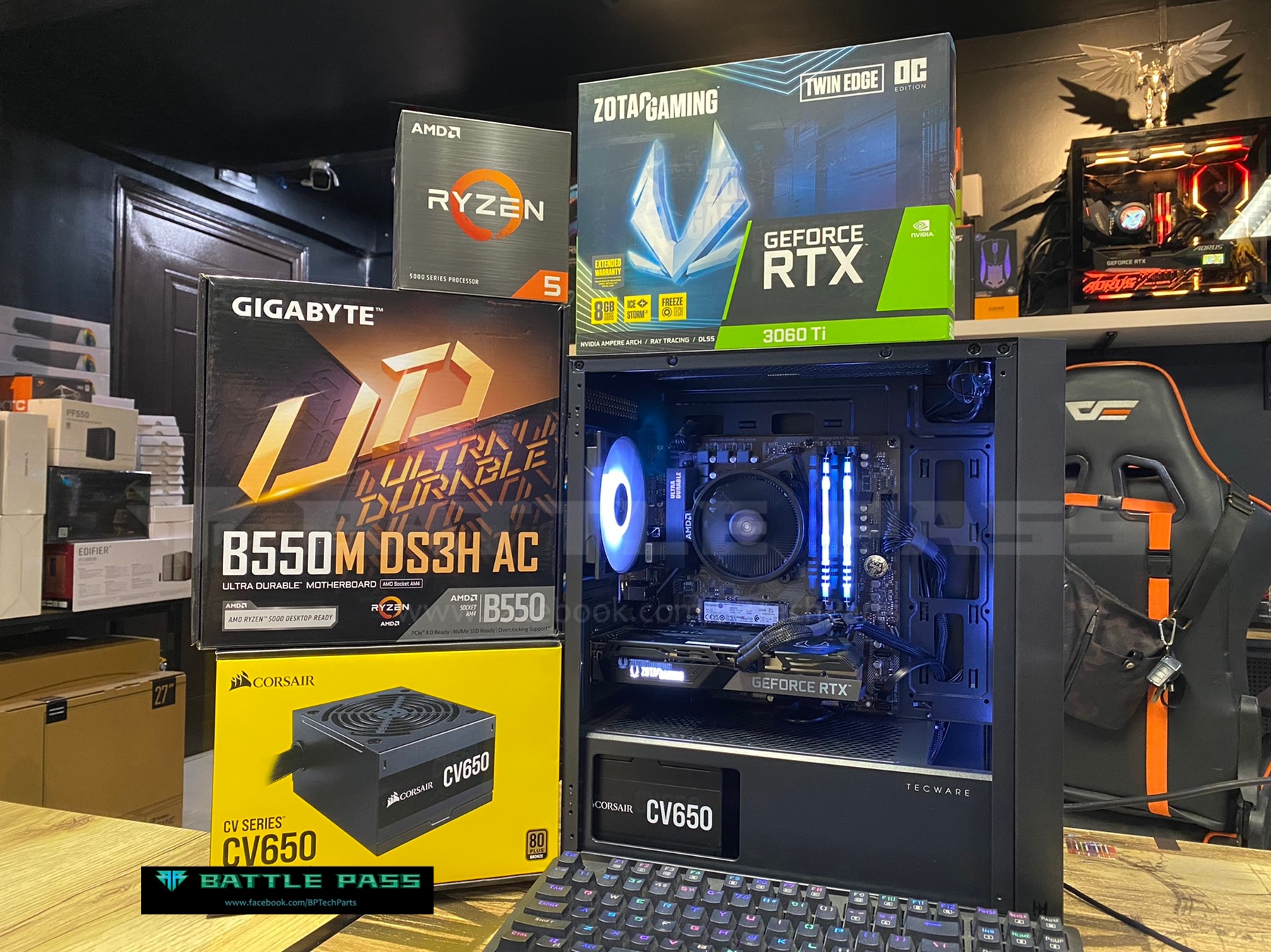 Client's Mid-Tier High-FPS Rig... - Battle Pass Tech Parts | Facebook