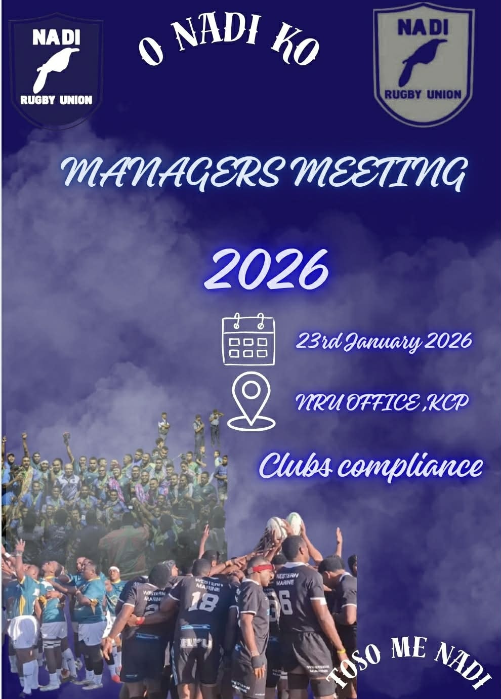 Nadi - 👊🌏O NADI KO🌏👊 CLUB REPRESENTIVES MEETING UPDATES 👊Together ...