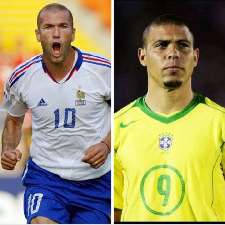 Zinedine Zidane vs Brazilian Ronaldo in their prime