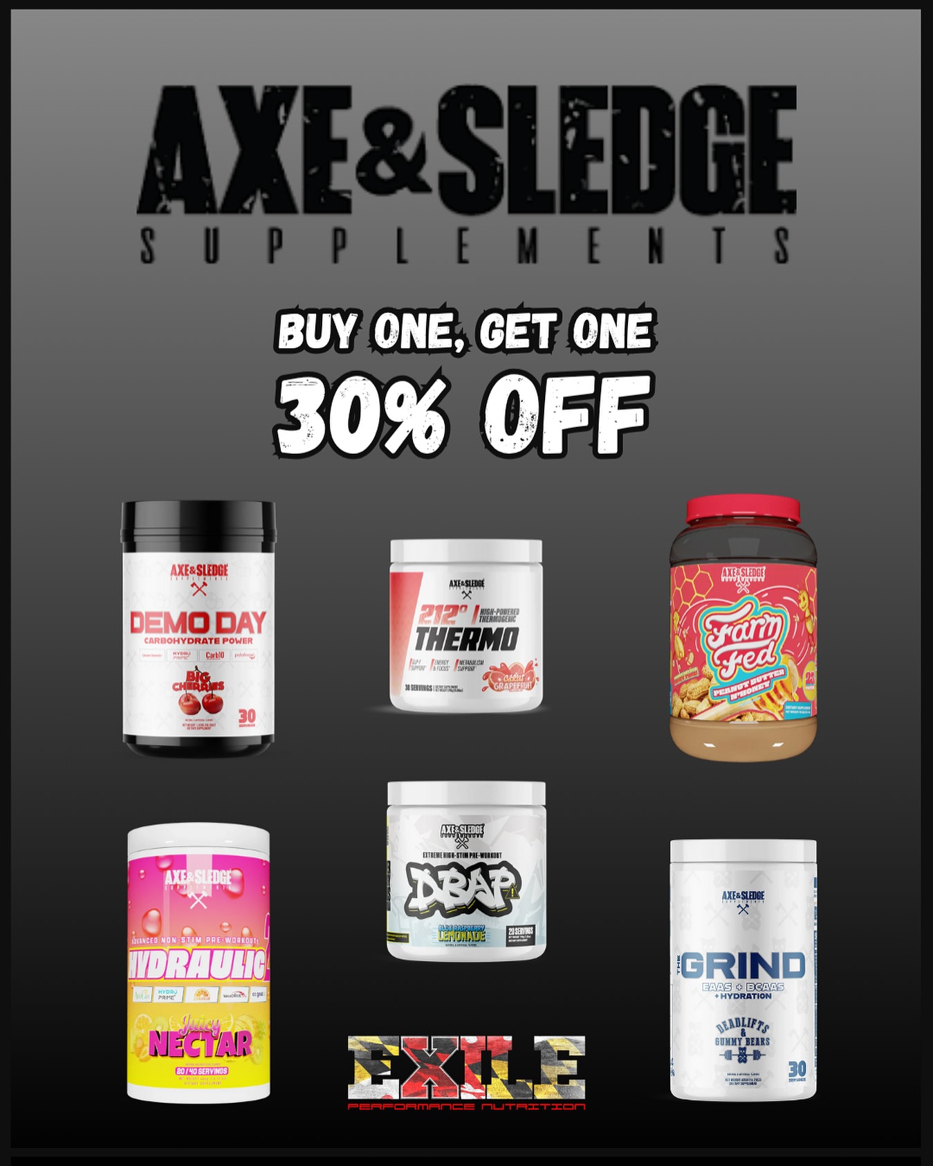 Exile Performance Nutrition | Rosedale MD