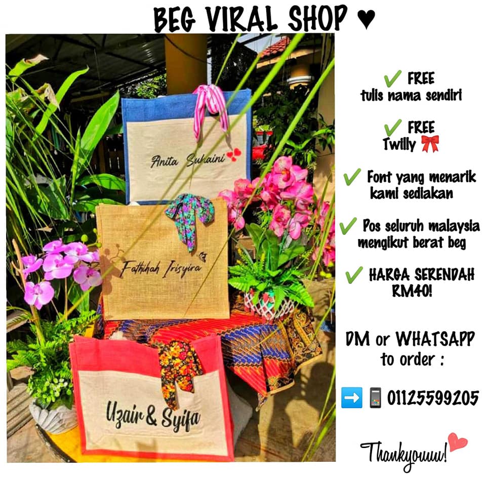 BEG VIRAL SHOP - [BEG VIRAL SHOP 🖤] FREE tulis nama... | Facebook