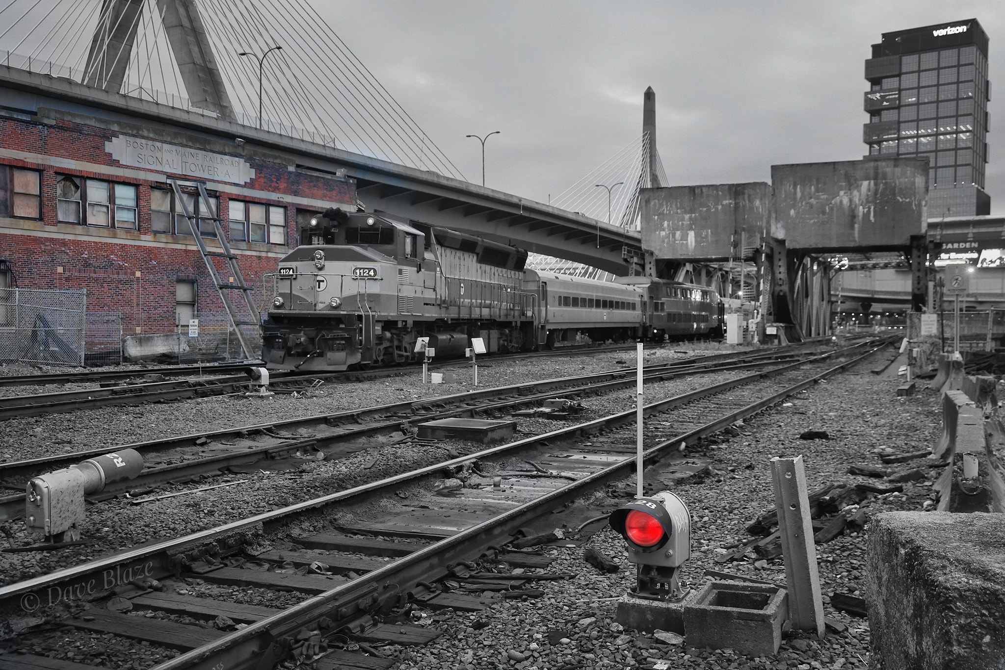 Dave - Relics Of Railroading's Past Here's a gritty cloudy Monochrome ...