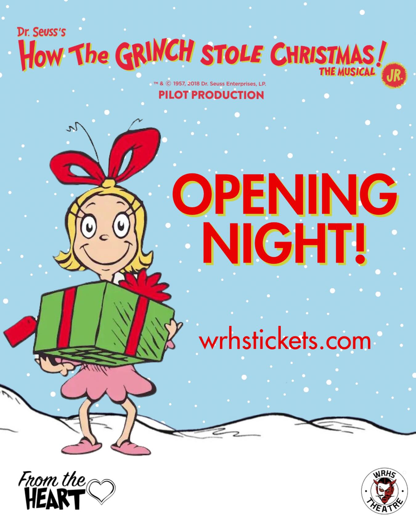 Warner - 🎄💚 OPENING NIGHT IS HERE! 💚🎄 The curtain rises TONIGHT on Dr ...