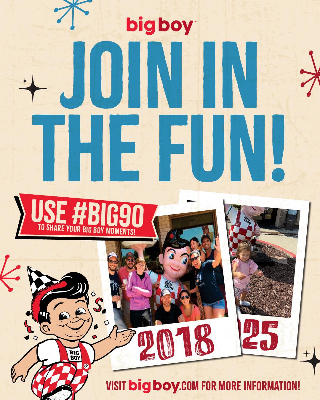 Big Boy celebrates 90 years with #big90 campaign