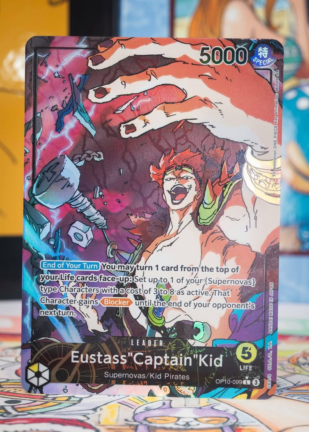 First look at English Eustass 