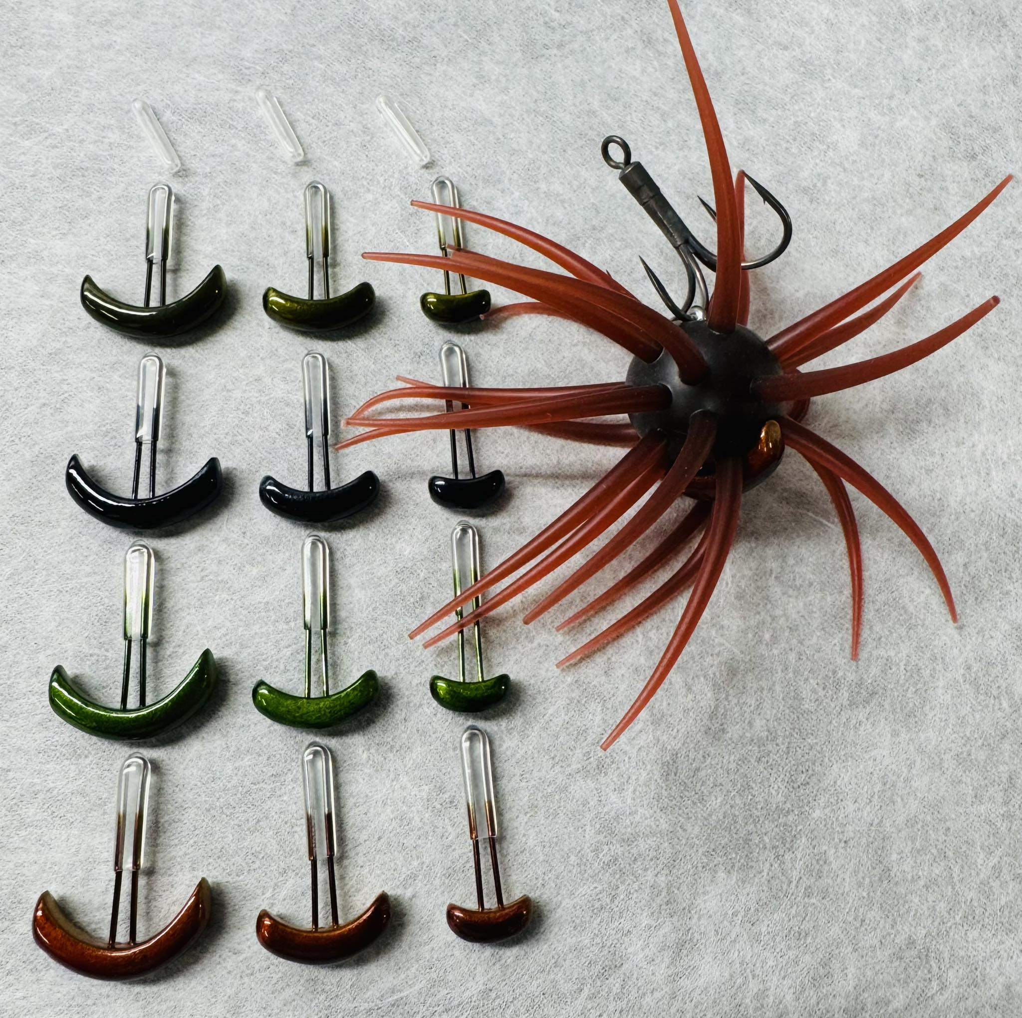 Will be available in 4 colors and 3 weight sizes …1/16, 1/8, & 3