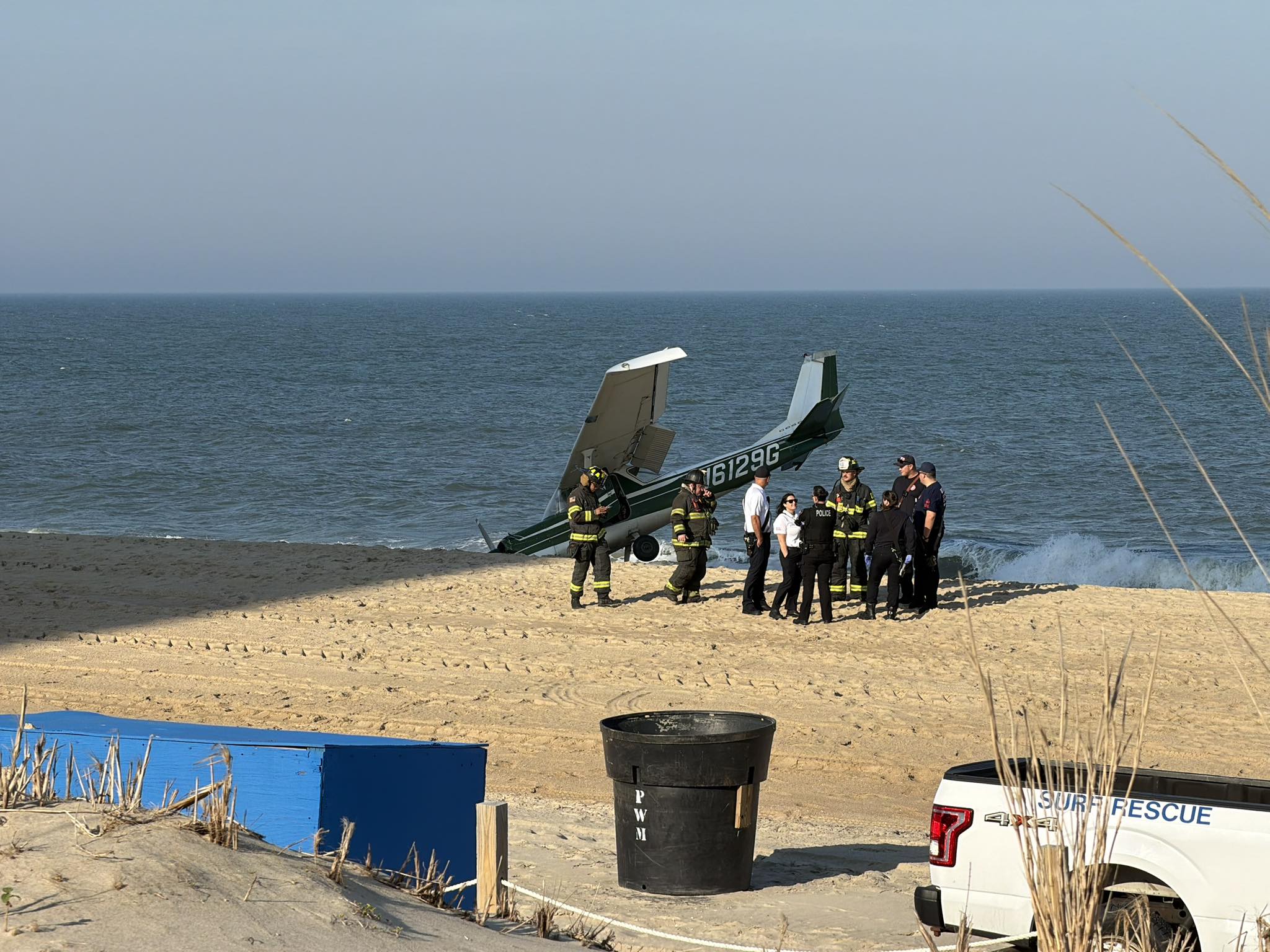 BREAKING NEWS: Small plane crashes in Ocean City A two-person
