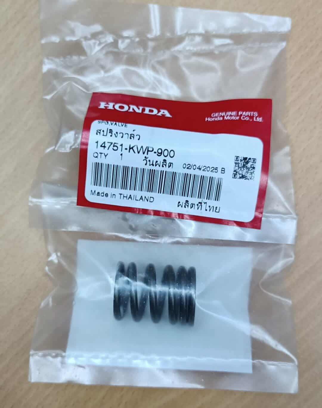 Valve Spring HONDA - 14751-K0R-V00 CLICK160/GIORNO/PCX160 Valve