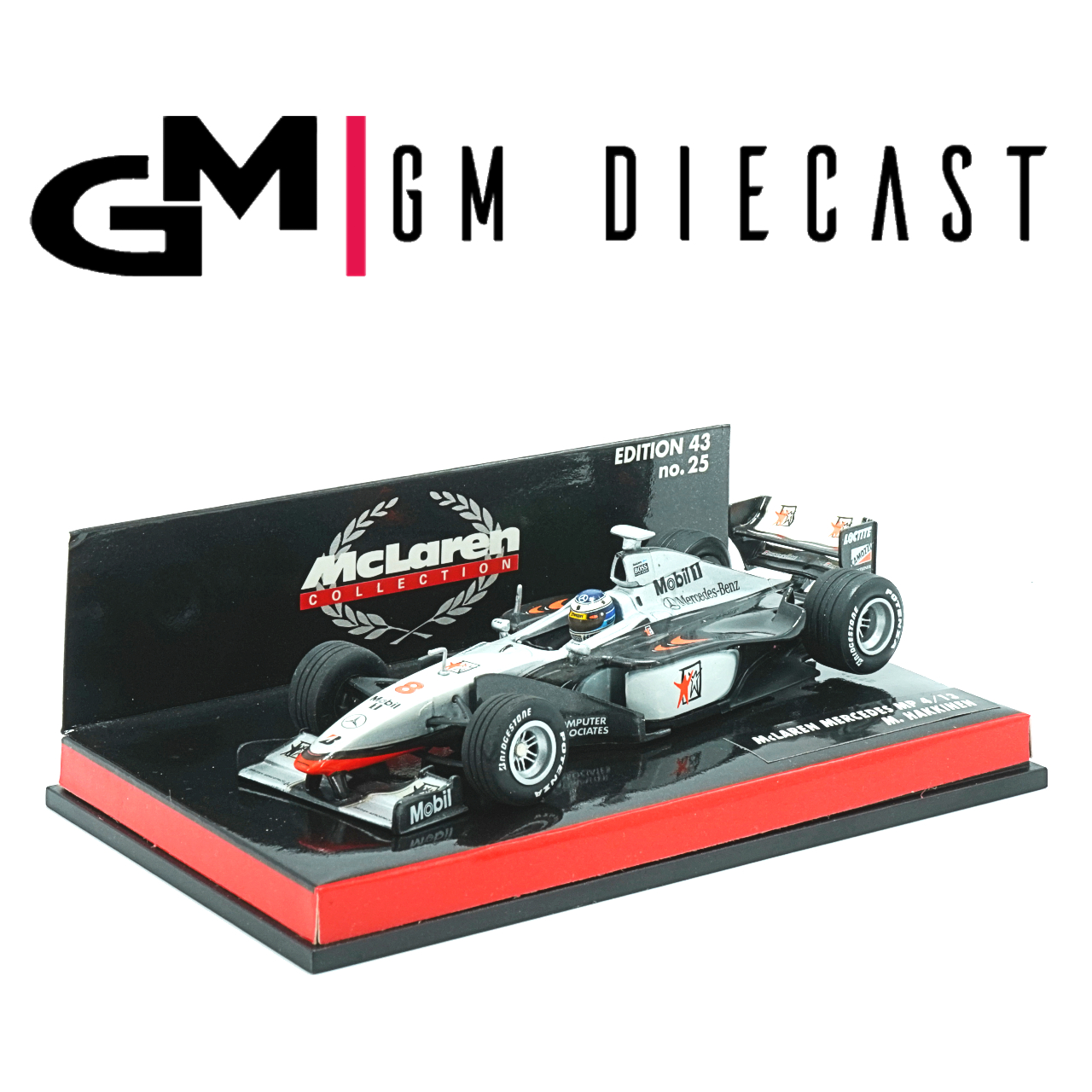 Hotwheels f1 grandprix 2001 west mclaren mercedes