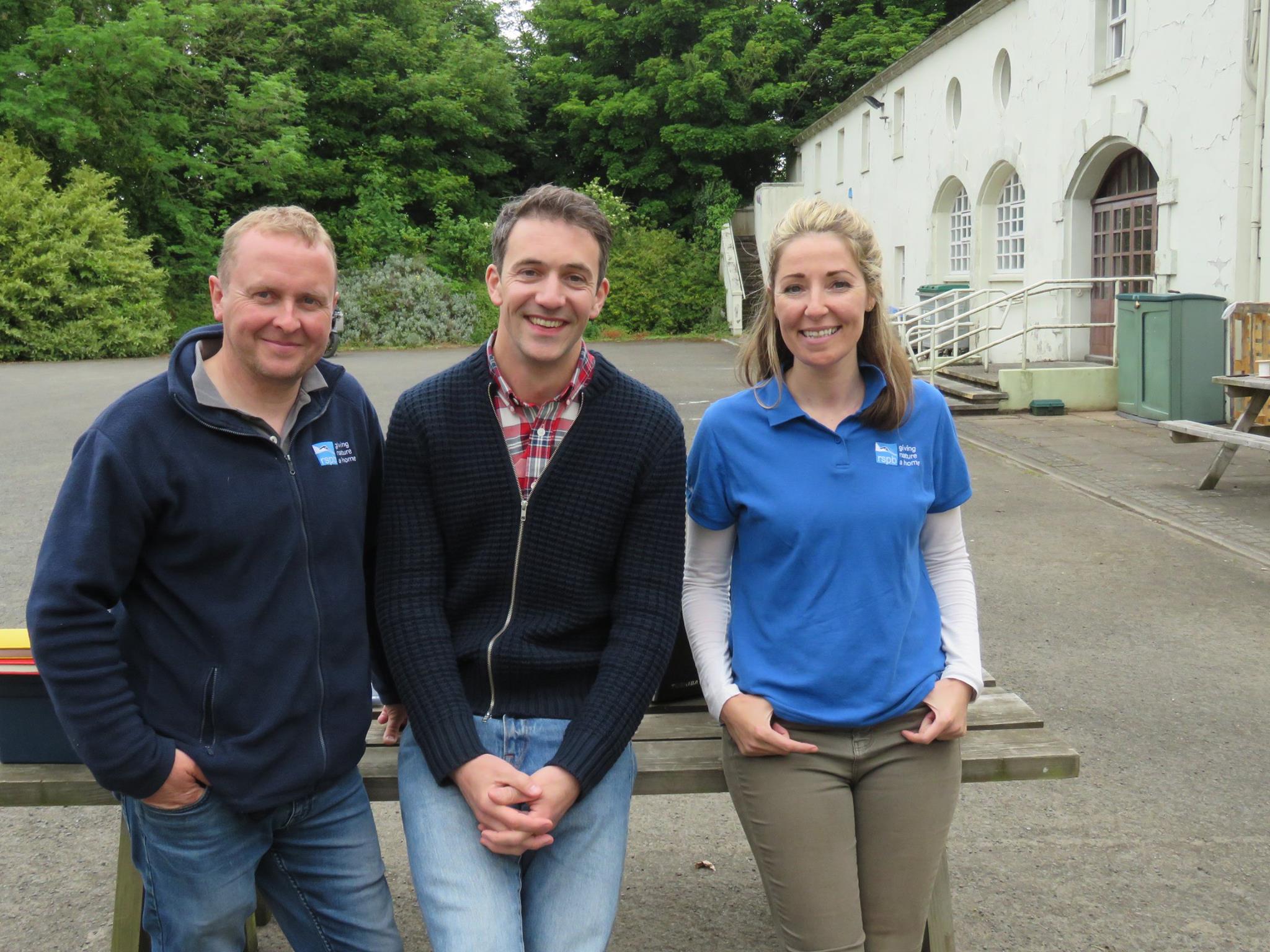 RSPB Northern Ireland - Kendrew Colhoun and Claire Barnett from the ...