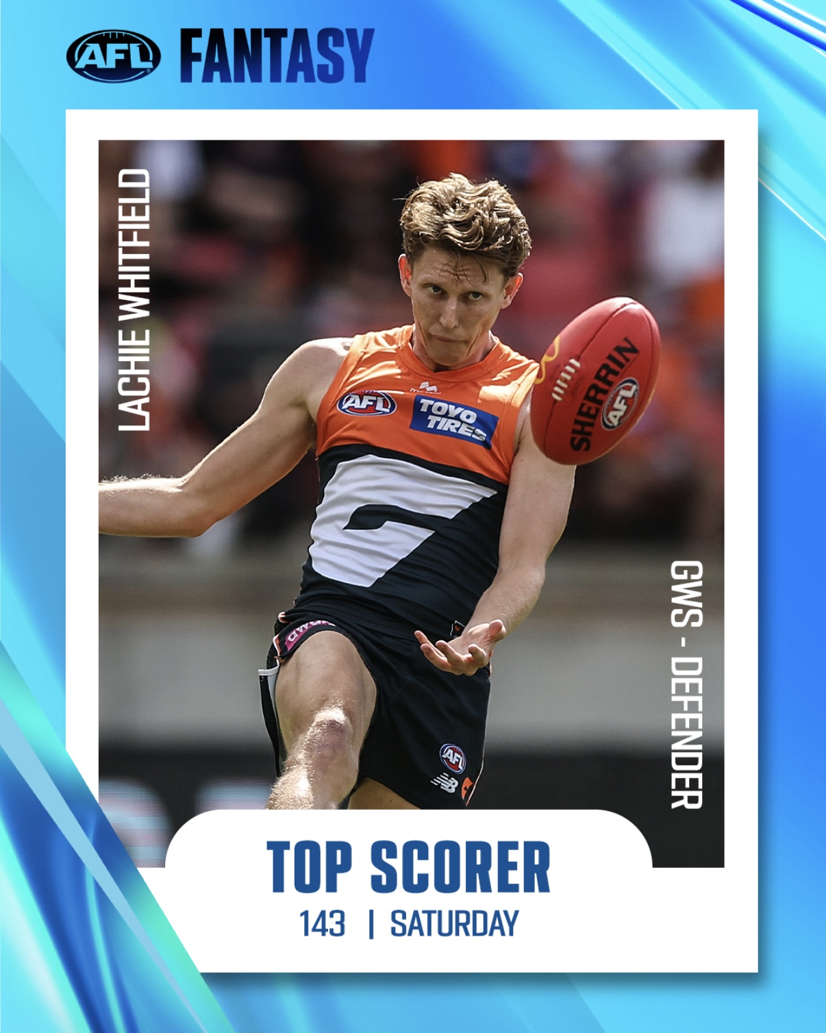 AFL - What a game from the Giant 🙌 | Facebook