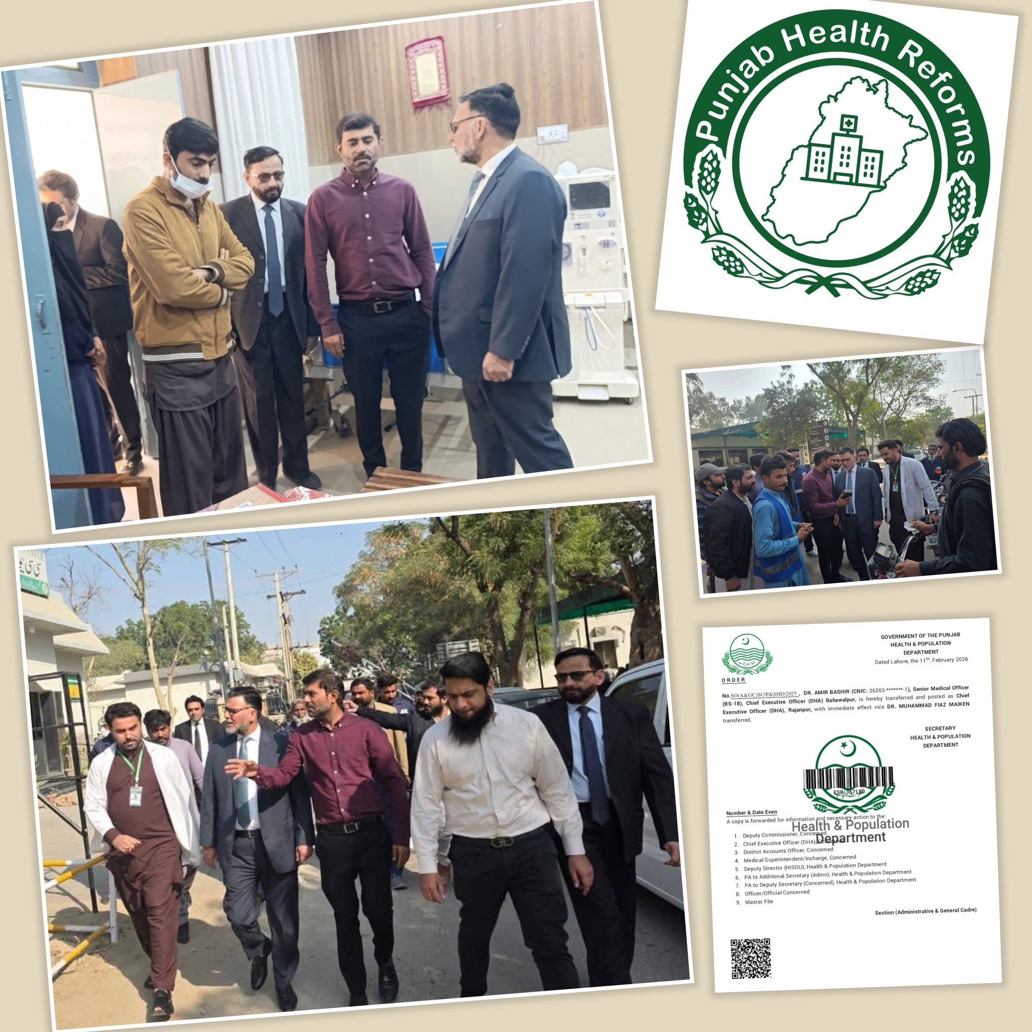 Dr. Aamir Bashir Malik has been... - Punjab Health Reforms | Facebook