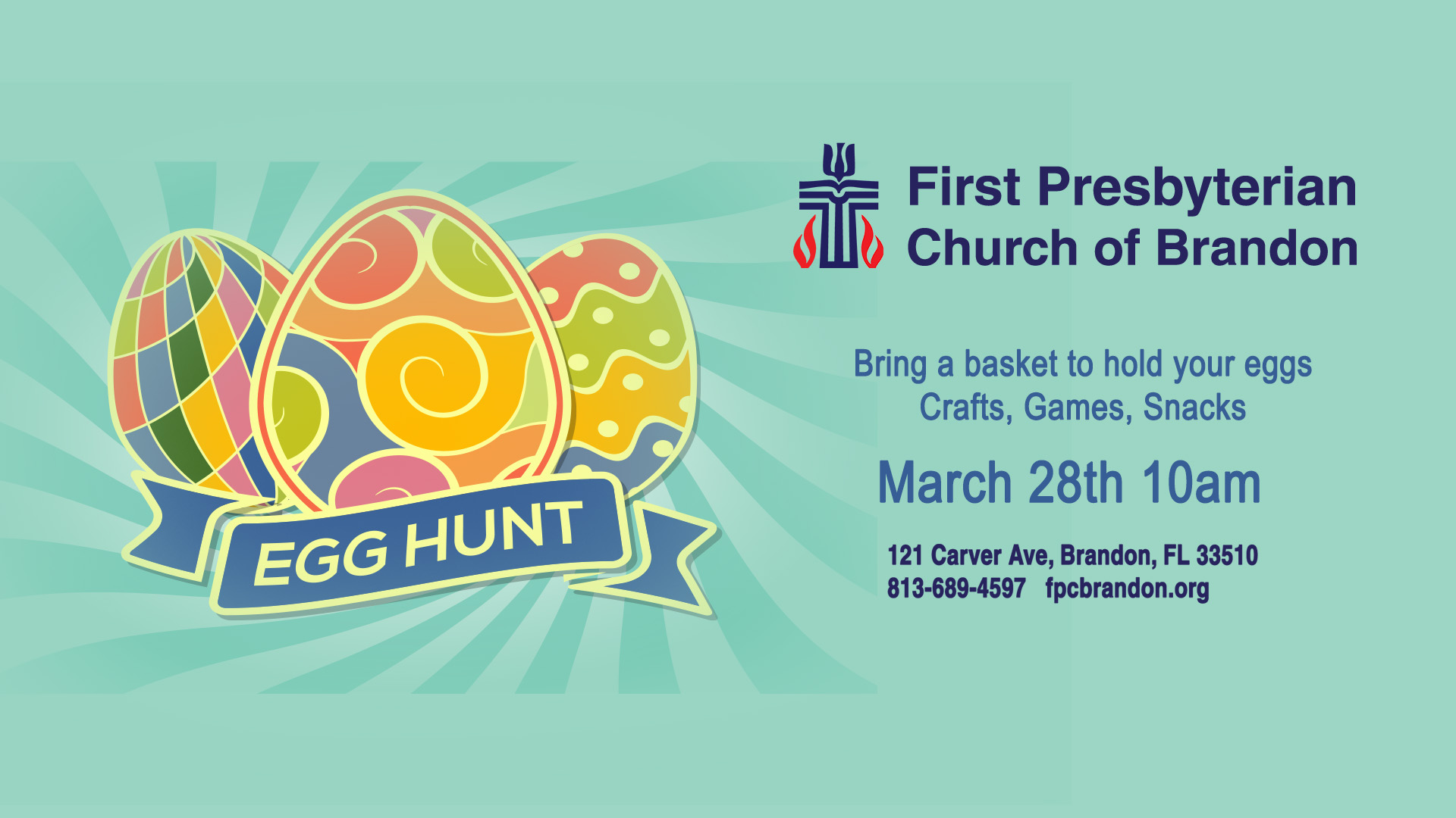 Easter Egg Hunt at First Presbyterian Church of Brandon