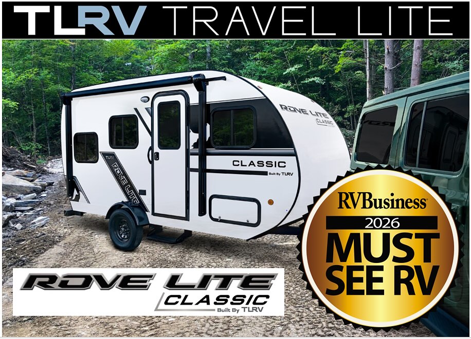Deschenes - The Travel Lite RV Rove Lite Classic has been named the ...